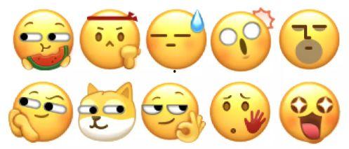 吃瓜表情符號(hào)是什么意思圖片,網(wǎng)絡(luò)社交中的幽默與調(diào)侃